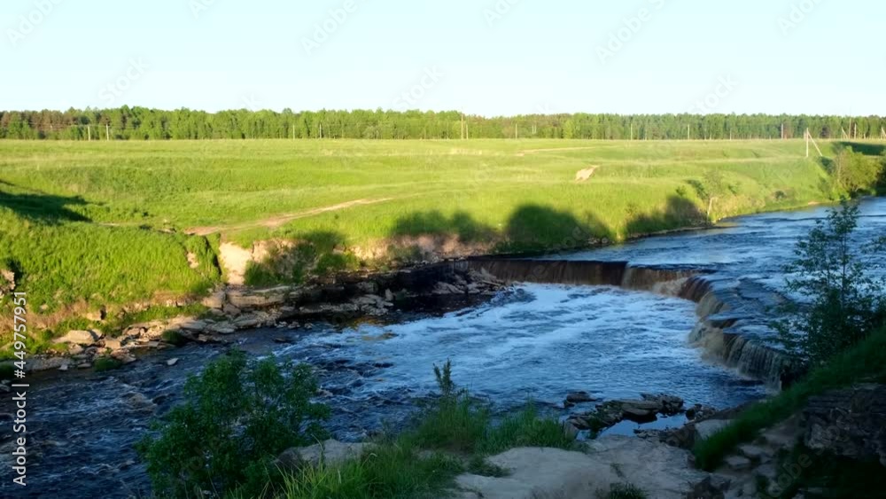 Small waterfall landscape Small waterfall landscape