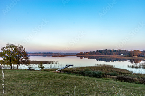 26   5000.Tulko  anas rezult  ti.sunset by the lake in autumn