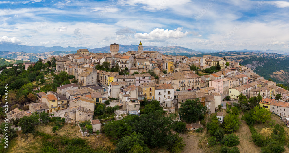 town of Oratino, Molise region, southern Italy