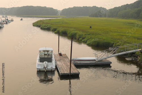 Riverfront Marina, Newbury, Massachusetts  USA photo