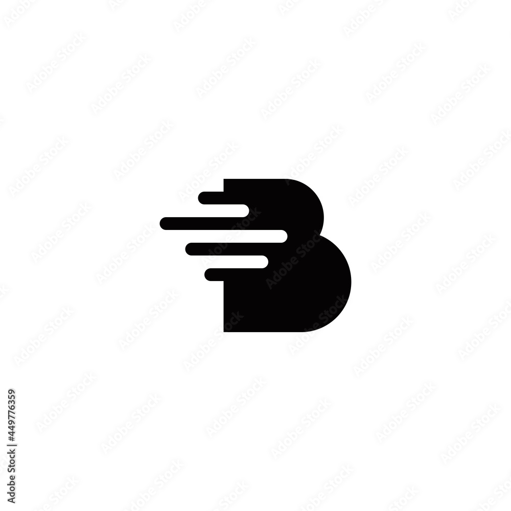 b initial technology logo design vector template b initial technology logo design vector template