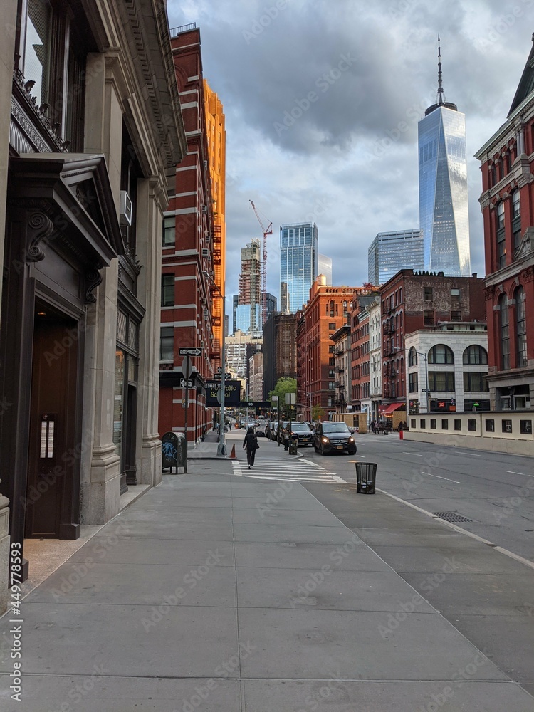 Tribeca, Downtown New York - May 2021