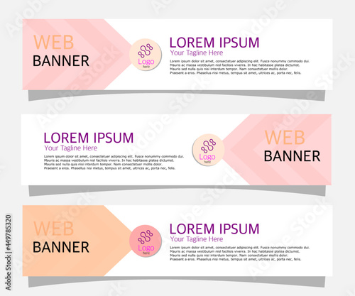 desain grafis dari banner untuk iklan