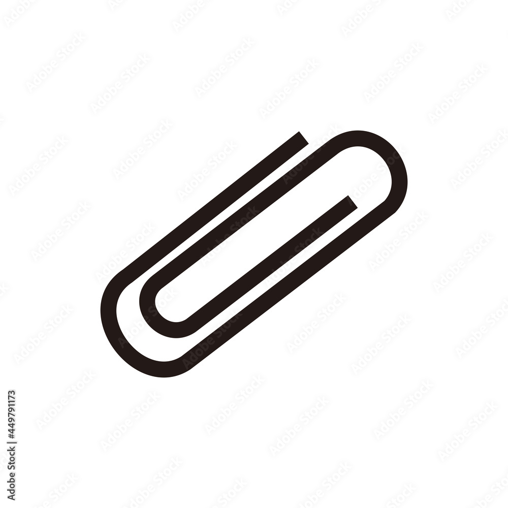 clip icon vector illustration sign clip icon vector illustration sign