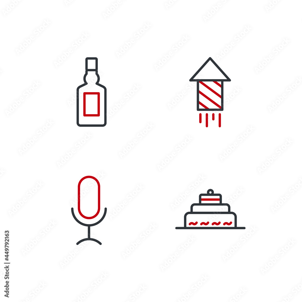party set icon, isolated party set sign icon, vector illustration party set icon, isolated party set sign icon, vector illustration