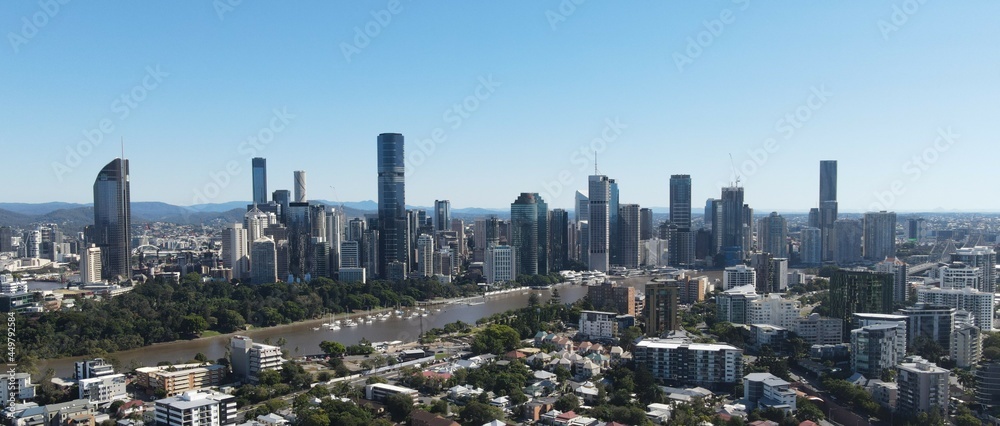 Fototapeta premium Brisbane river city