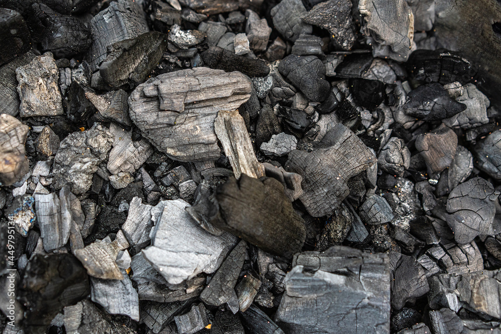 black coals from the fire for the background black coals from the fire for the background