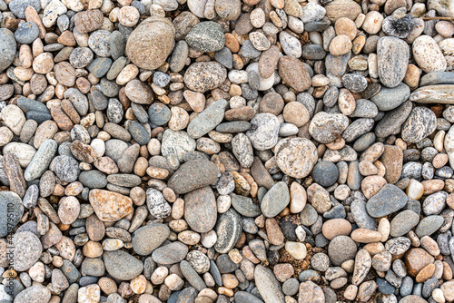 Bilde på lerret pebbles and sand for the background
