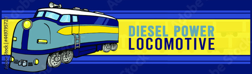 1950s diesel train engine | diesel power