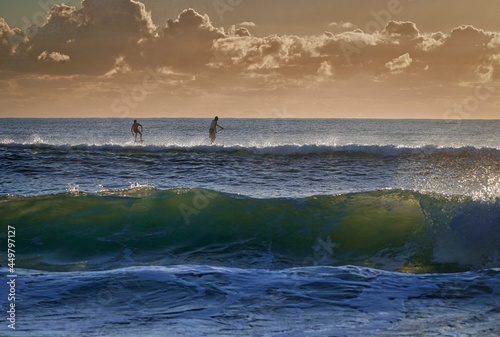 Surfers Paradise men surfing