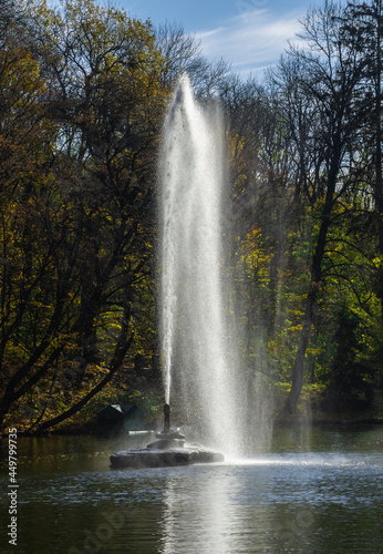 Snake fountain in the Sofiyivsky arboretum. Uman, Ukraine © multipedia