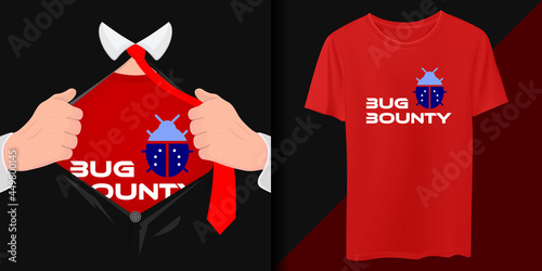 Bug Bounty, Bug Hunter, Programmer Clothes, Coding Shirt photo