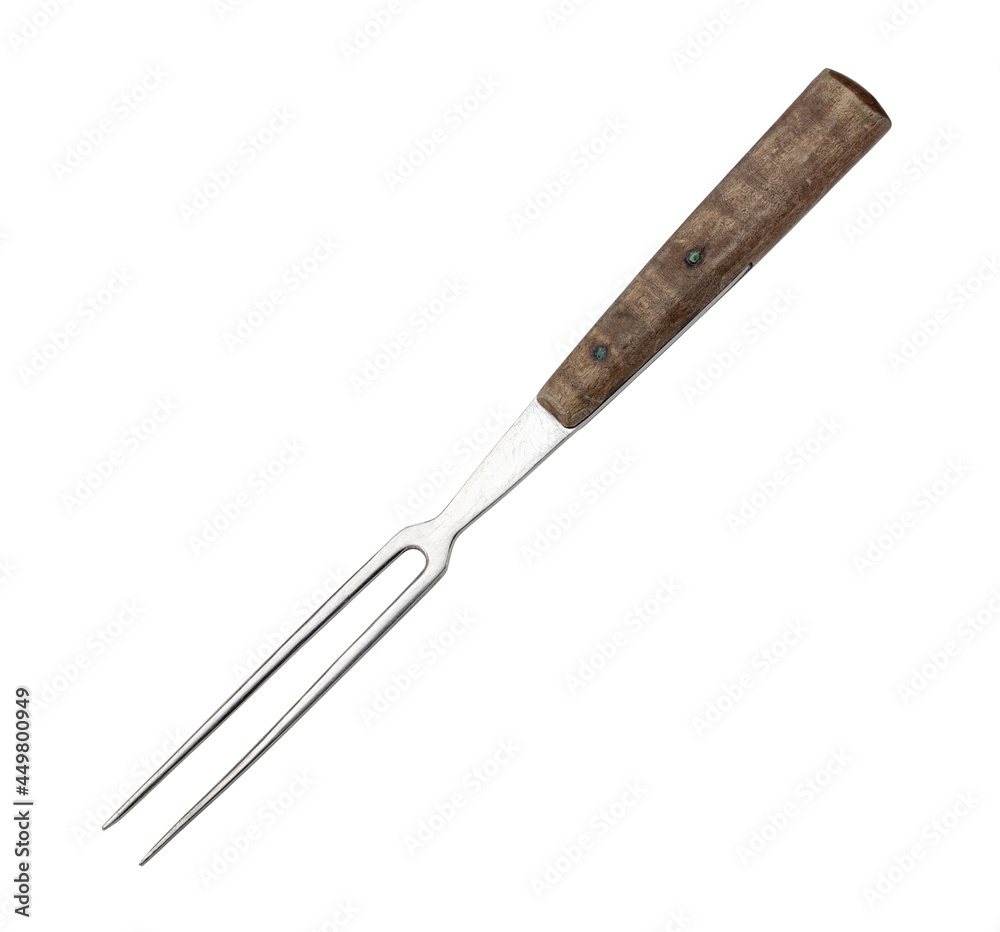 Meat fork isolated on a white background. Meat fork isolated on a white background.