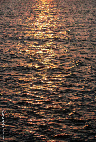 Sea water seen in the morning light