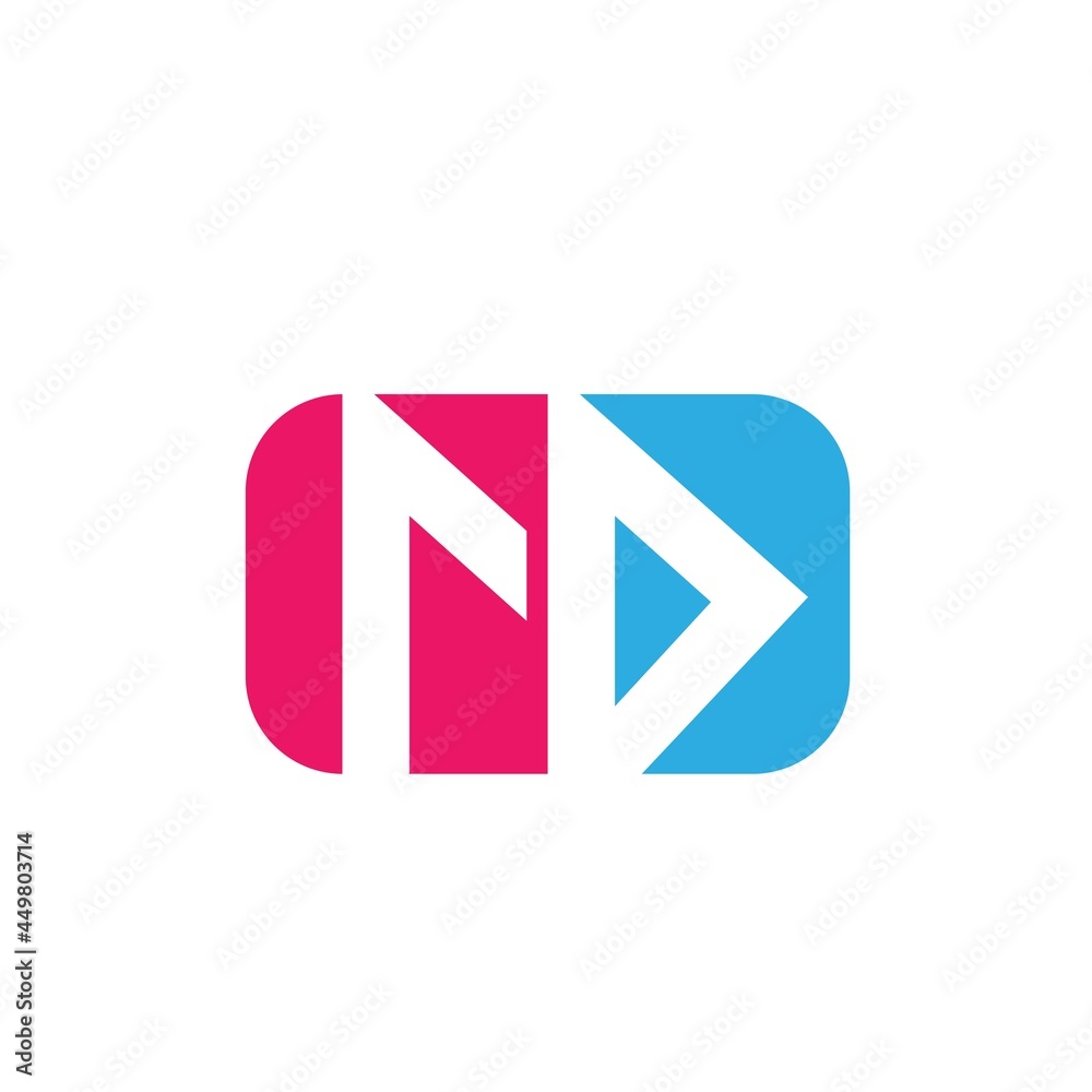 Md Letter vector icon Template Illustration design Md Letter vector icon Template Illustration design