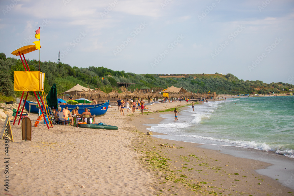 Tuzla beach at the Black Sea - Romania