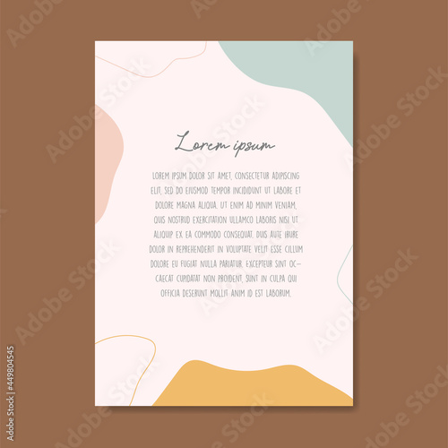 Wedding invitation card templates with hand drawn design styles. Vector IllustrationWedding invitation card templates with hand drawn design styles. Vector Illustration