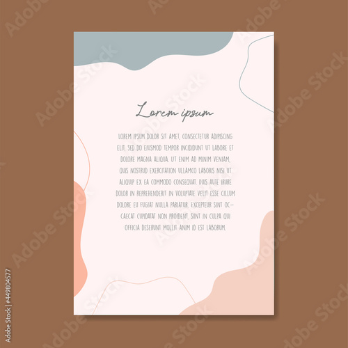 Wedding invitation card templates with hand drawn design styles. Vector IllustrationWedding invitation card templates with hand drawn design styles. Vector Illustration