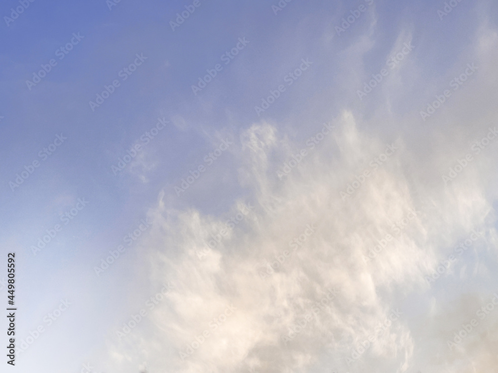 Obraz premium clouds in the sky in summer