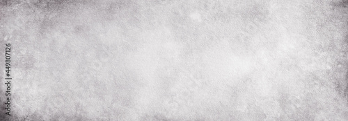 Grey grunge background banner vintage paper texture