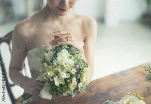 Obraz na plátně 結婚指輪　ブライダルイメージ