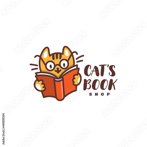 Cats book logo