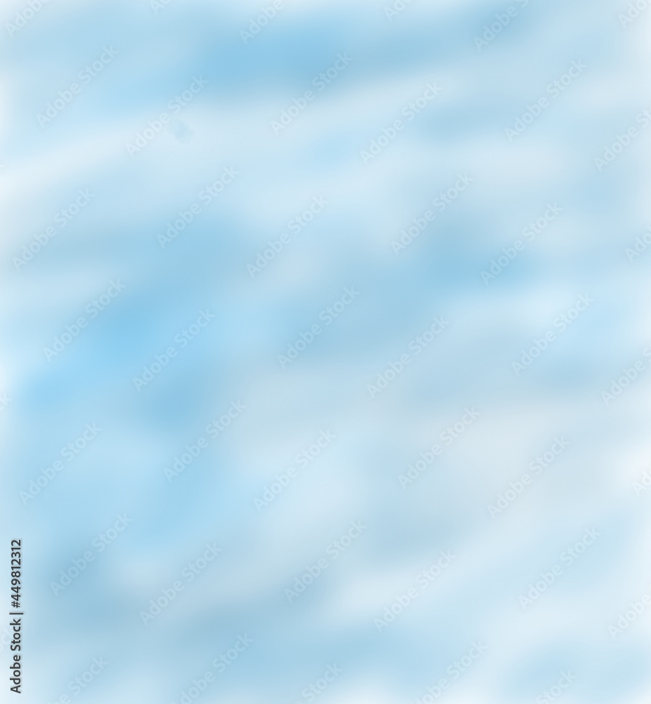 Obraz premium blue cloud sky background illustration