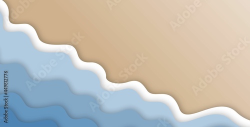 sea and sand background,vec...