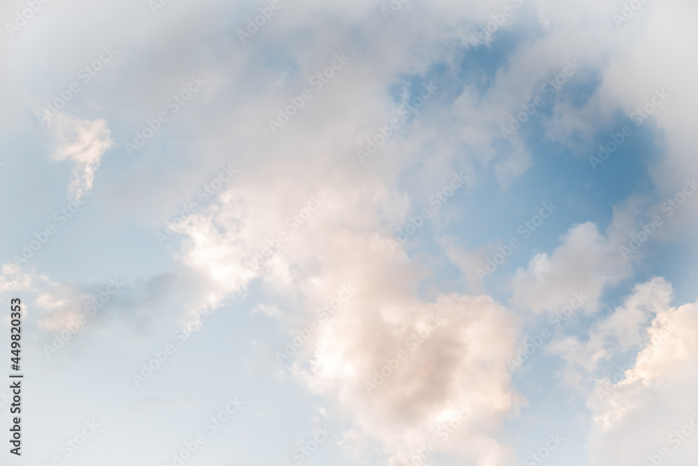 Fototapeta premium clouds in the blue sky