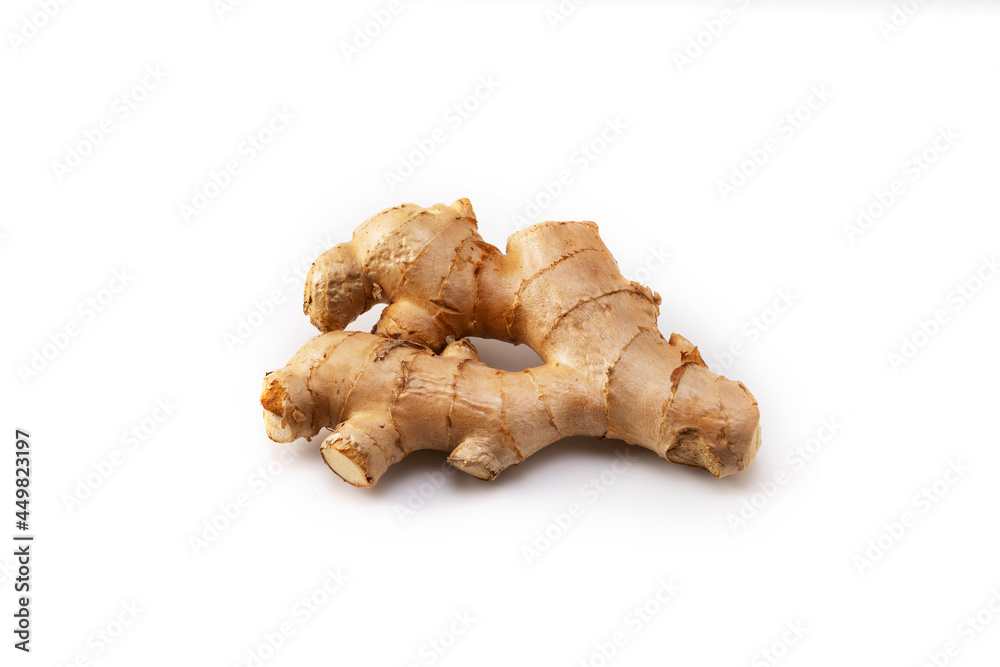 ginger isolated on white background