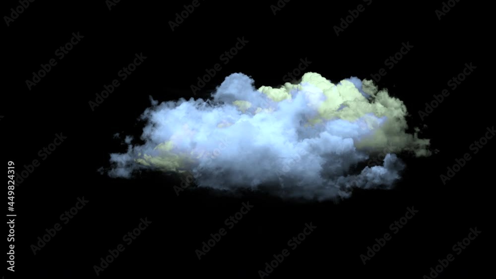 3D Realistic Cloud, 4K Cloud Footage Ready to use in your Composition ...
