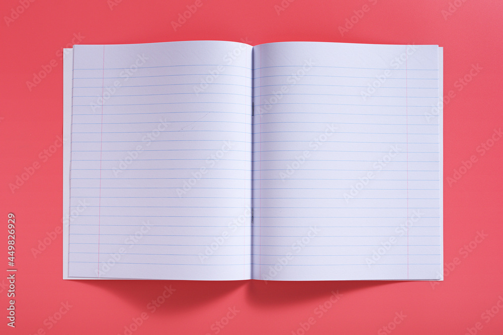 Open school notebook Open school notebook