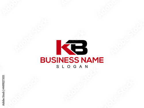 Alphabet KB Logo, Letter kh Logo Icon Vector For Business