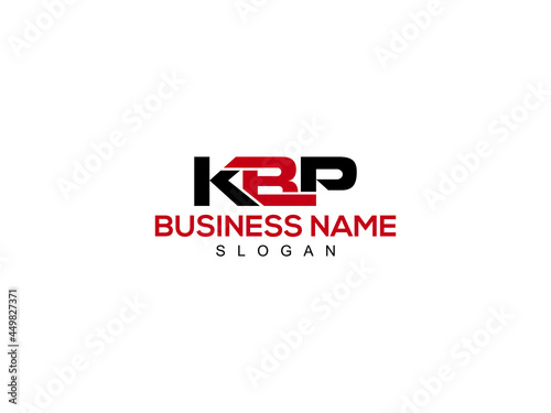 Alphabet KBP Logo Letter Vector For Business photo