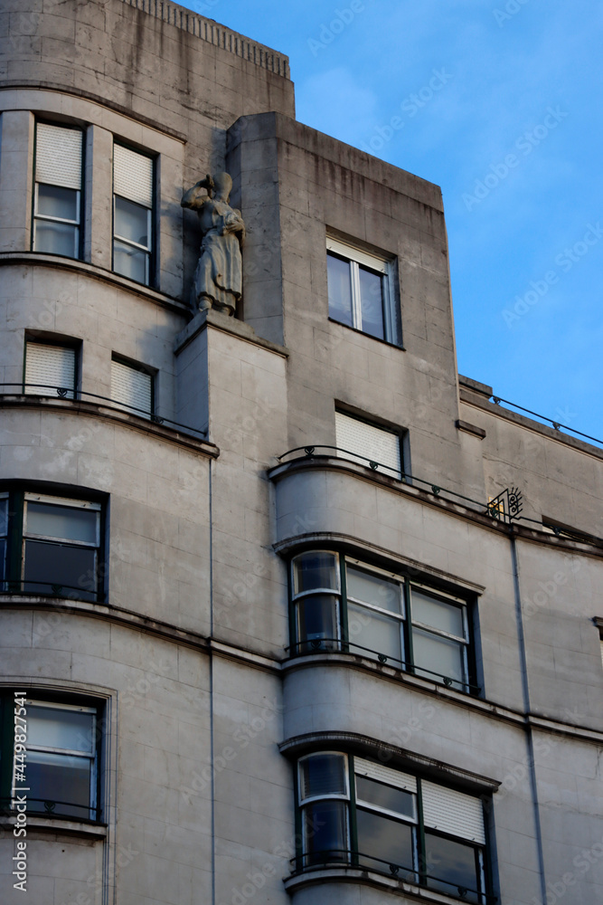 Building in the city of Bilbao