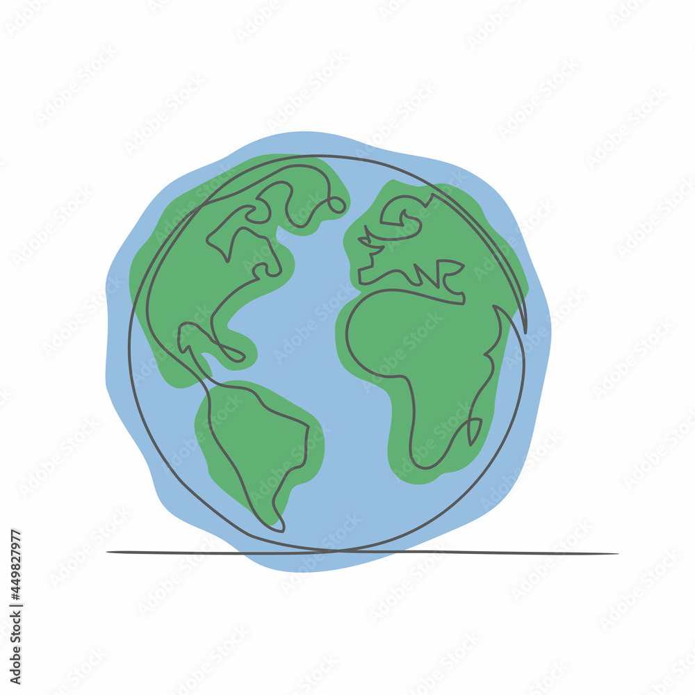 World Globe Maps on white background World Globe Maps on white background