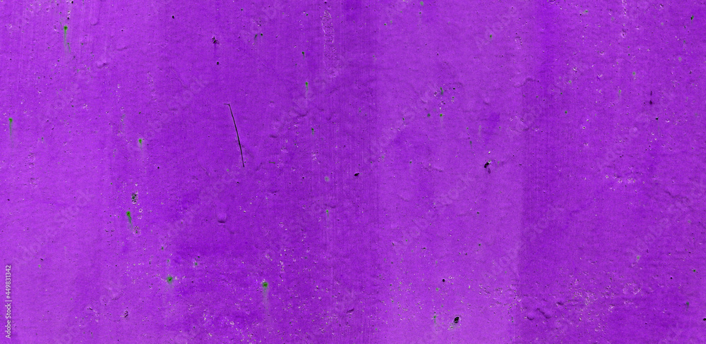 Obraz premium Old purple paint on aged wall