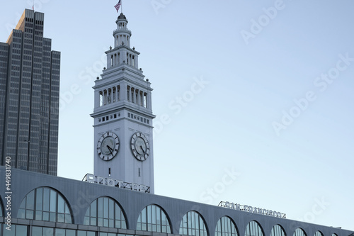 Canvas Print Torre puerto de San Francisco