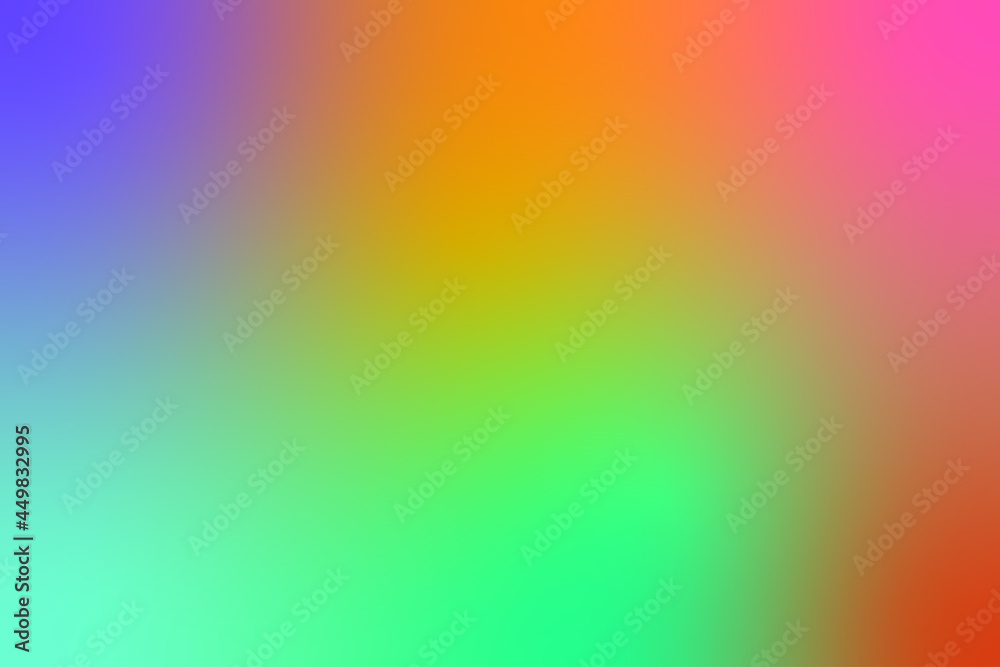 Abstract illustration with gradient blur design. soft multicolored background. Modern horizontal design for mobile applications.	