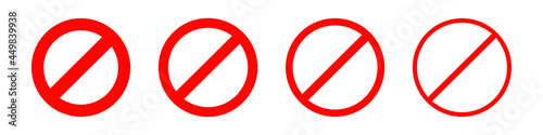 Stop sign icon simple design