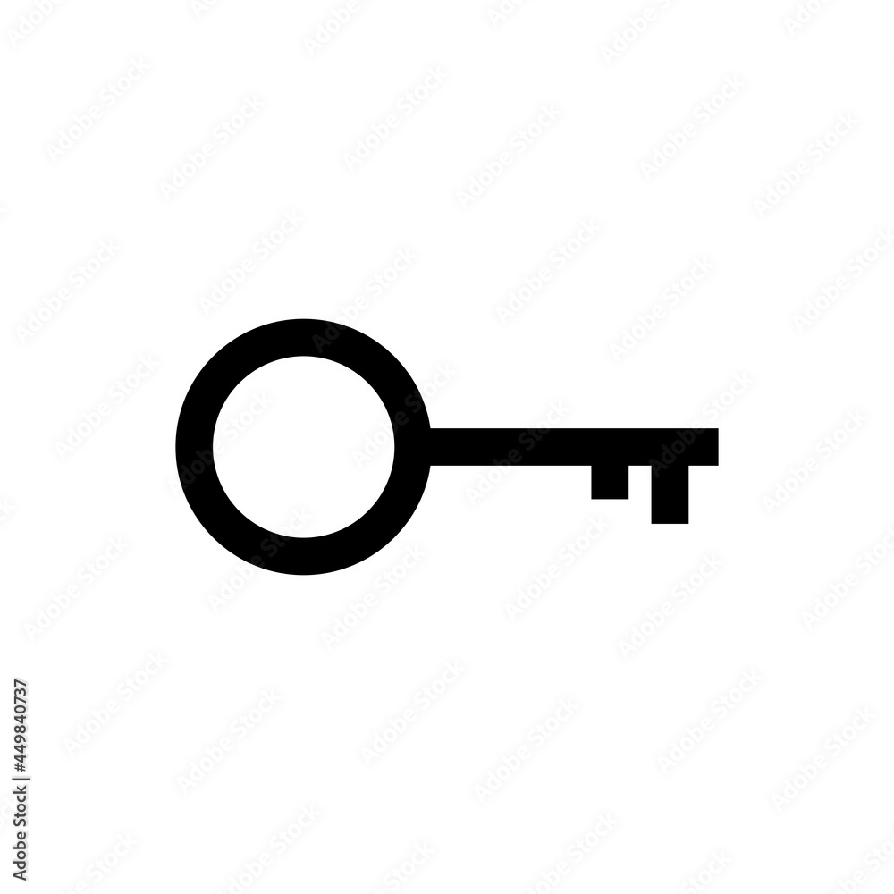 Key vector icon Key vector icon