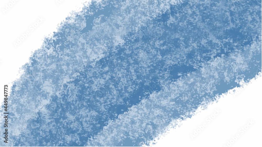 Fototapeta premium Blue watercolor background for your design, watercolor background concept, vector.
