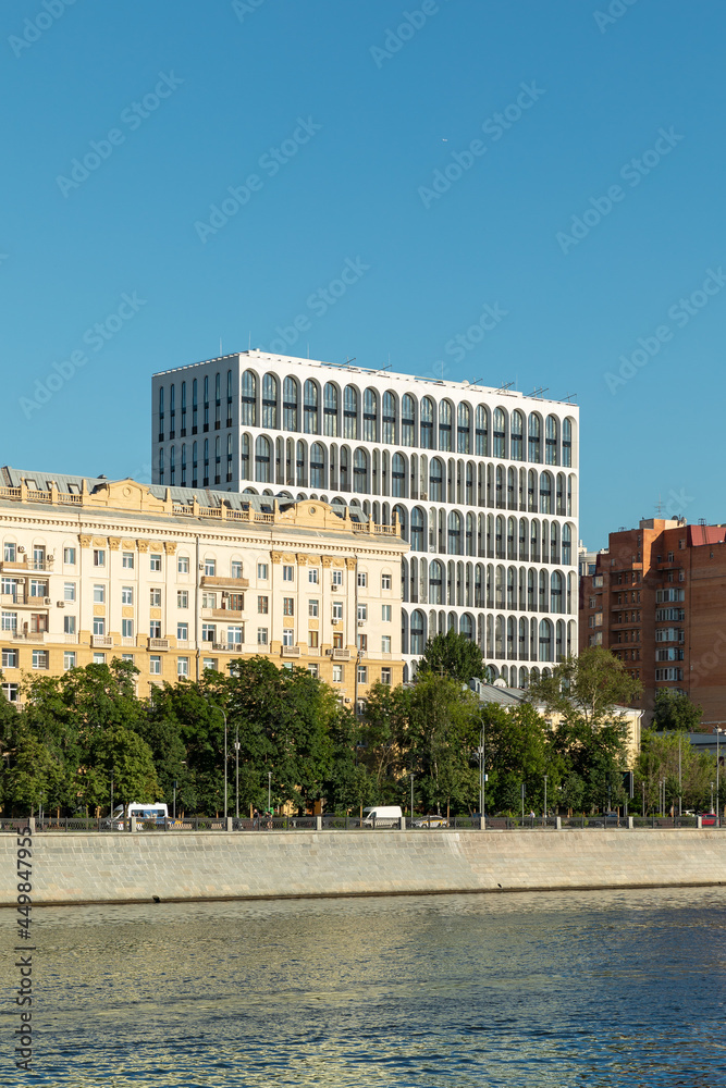 New apartment building in the Moscow.