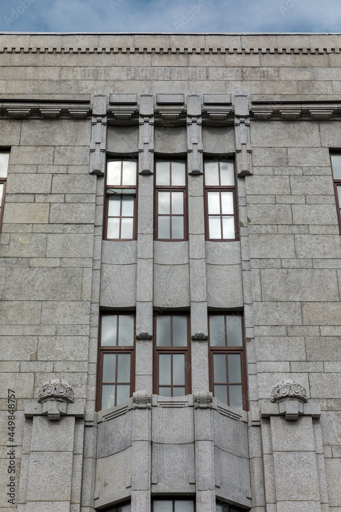 Art nouveau building in Vyborg.