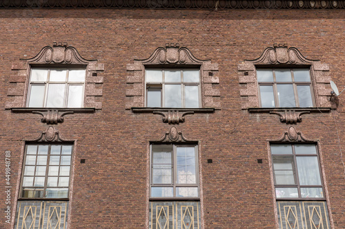 Art nouveau building in Vyborg.