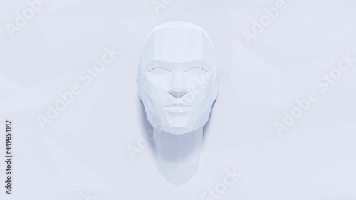 Blender:File:F:\My Art\Blender exercise\My Create\LowPoly Face 2\LowPoly Face 2.blend photo