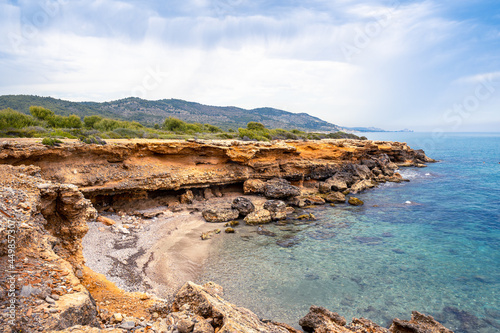 Parque Natural Sierra de Irta, Mar Mediterráneo, Peñíscola, Castellón, España