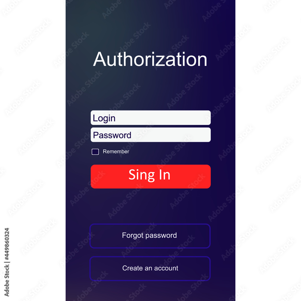 Set of Sign Up and Sign In forms. Registration and login forms page. Professional web design, full set of elements. User-friendly design materials.