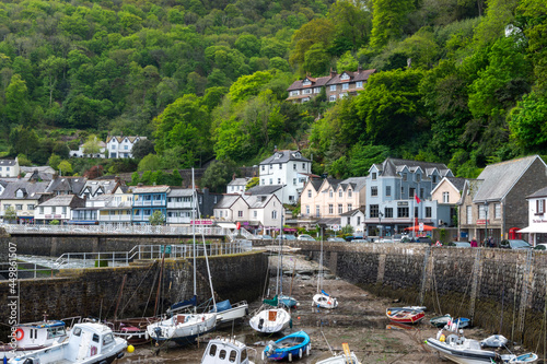 Lynmouth Harbour , Devon, England, UK photo