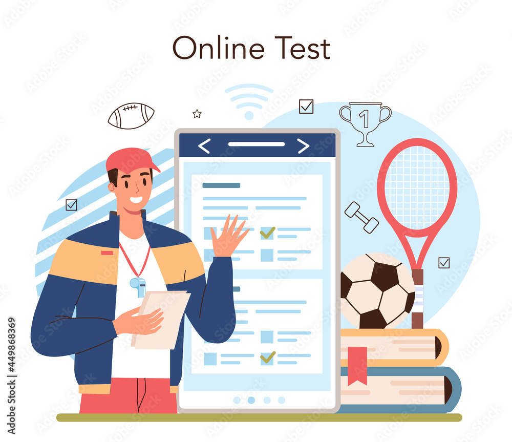 Physical education or school sport class online service or platform Physical education or school sport class online service or platform